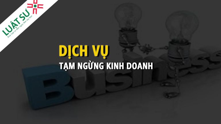 Dịch vụ tạm ngừng kinh doanh doanh nghiệp tại huyện Thạch Thất