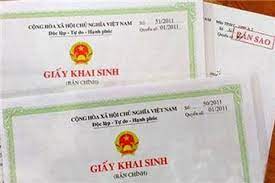 Giay khai sinh