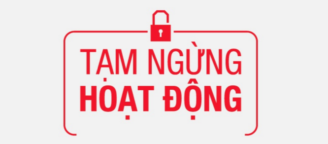 Thông báo về việc yêu cầu doanh nghiệp tạm ngừng kinh doanh