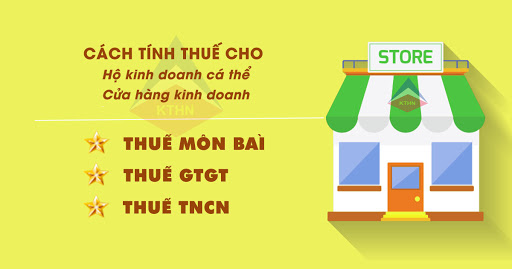 Cách tính thuế hộ kinh doanh cá thể