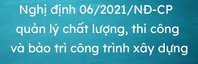 Nghị định số 06/2021/NĐ-CP ban hành ngày 26/02/2021
