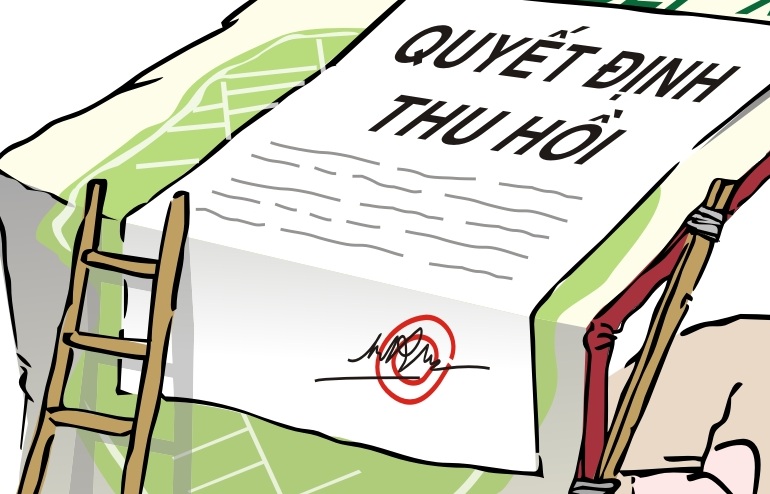 Thông báo về việc thu hồi giấy chứng nhận đăng ký doanh nghiệp