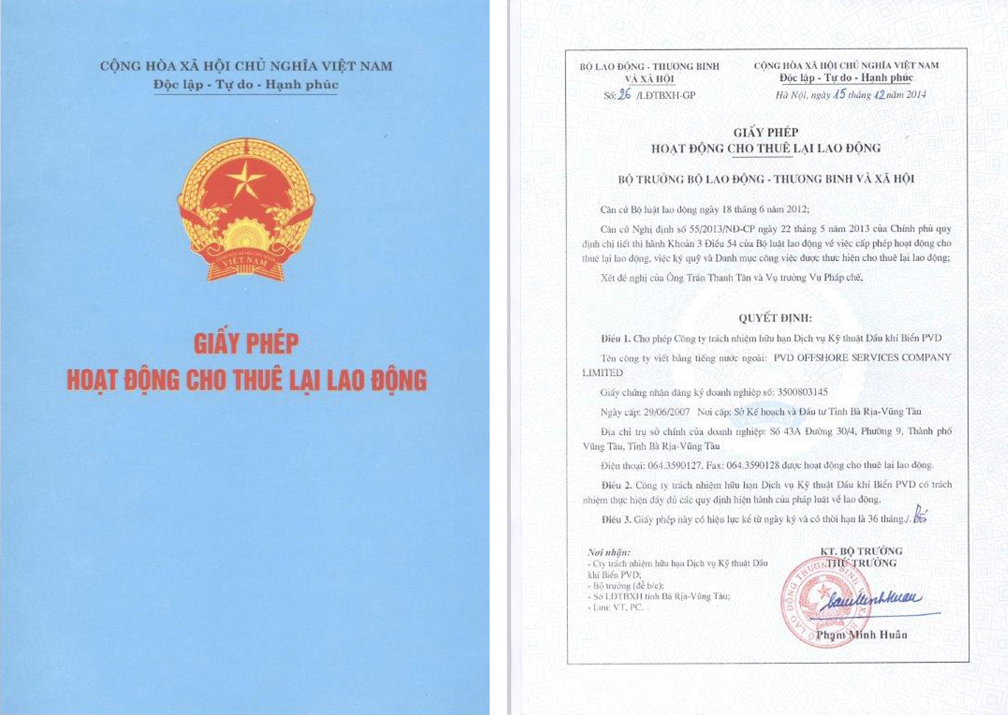 Trình tự thủ tục cấp giấy phép cho thuê lại lao động