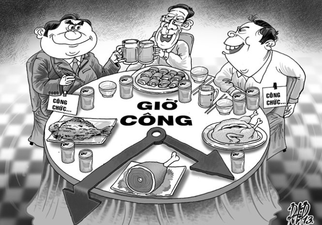 Công chức uống rượu bia trong giờ làm việc bị xử lý như thế nào?