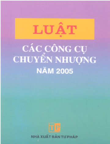 Luật Các công cụ chuyển nhượng năm 2005
