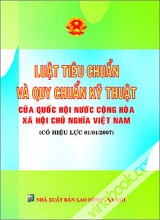 Luật Tiêu chuẩn và Quy chuẩn kỹ thuật năm 2006