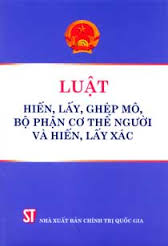 Luật hiến, lấy, ghép mô, bộ phận cơ thể người và hiến, lấy xác năm 2006