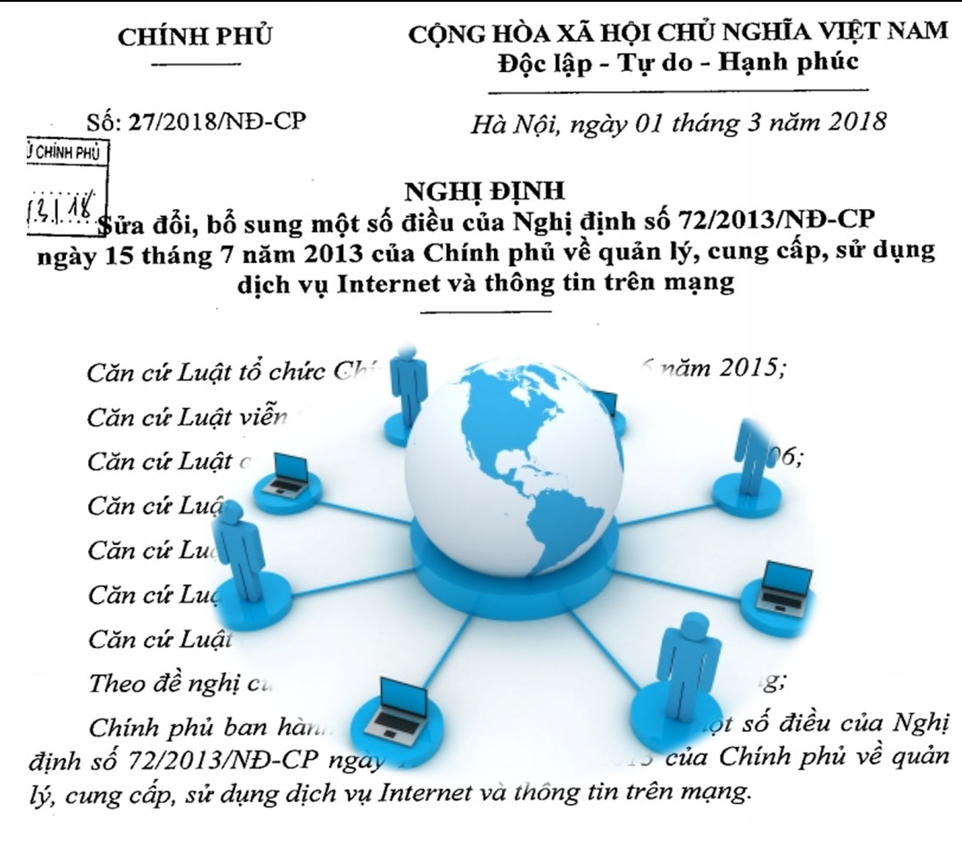 Nghị định 27/2018/NĐ-CP