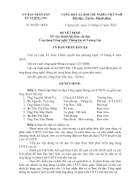 Quyết định 89/QĐ-UBND