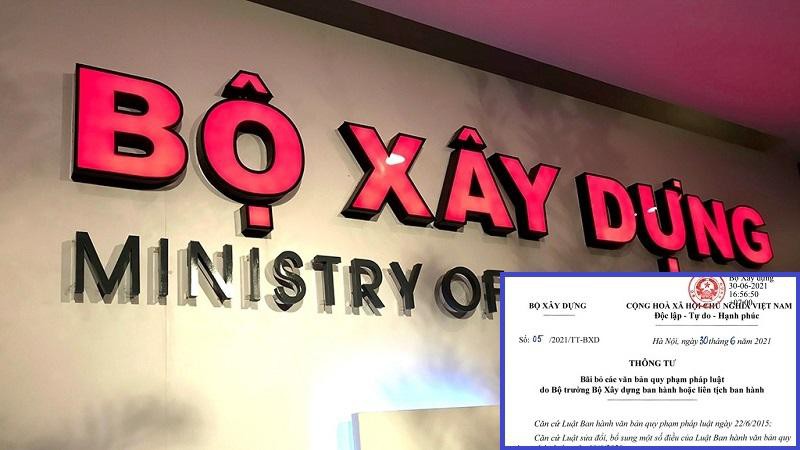 Thông tư 05/2021/TT-BXD