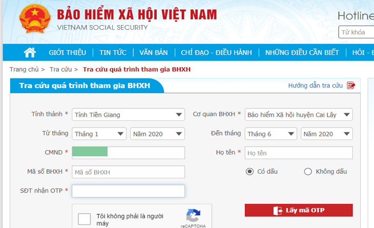 Danh sách nơi nộp hồ sơ giải quyết chế độ BHXH 1 lần tại Long An