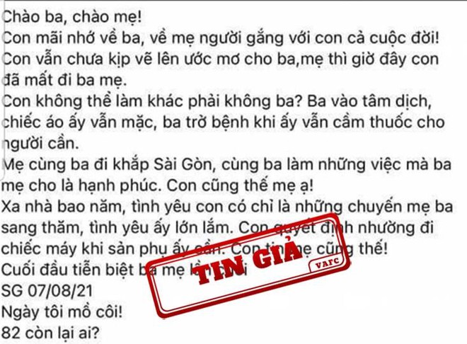 Đăng tin giả về việc bác sĩ rút ống thở của mẹ bị phạt 20 triệu đồng