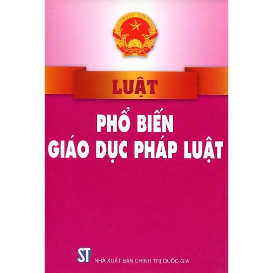 Luật Phổ biến giáo dục pháp luật năm 2012