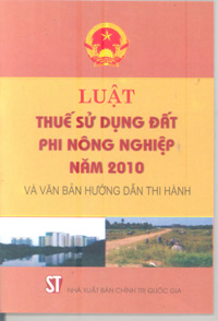 Luật Thuế sử dụng đất phi nông nghiệp
