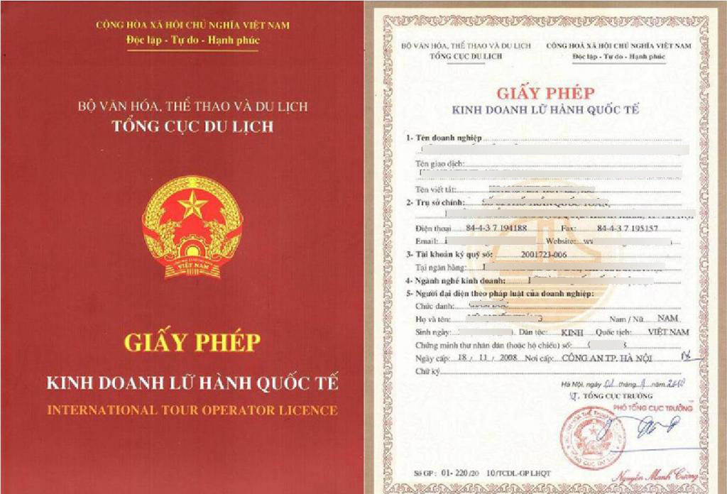 Cấp giấy phép lữ hành quốc tế