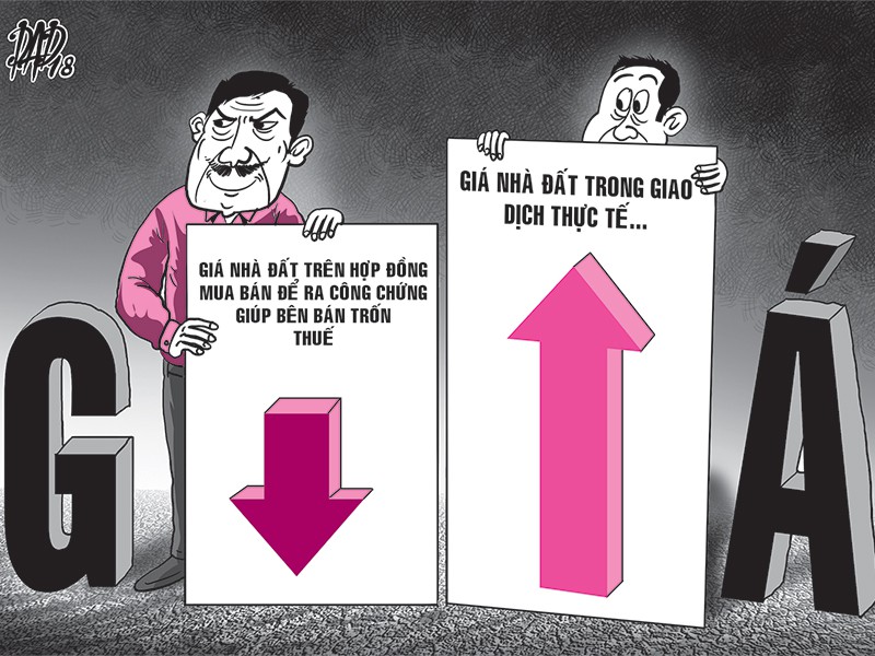 Cố tình kê khai giá nhà thấp hơn giá trị để trốn thuế bị xử lý thế nào ?