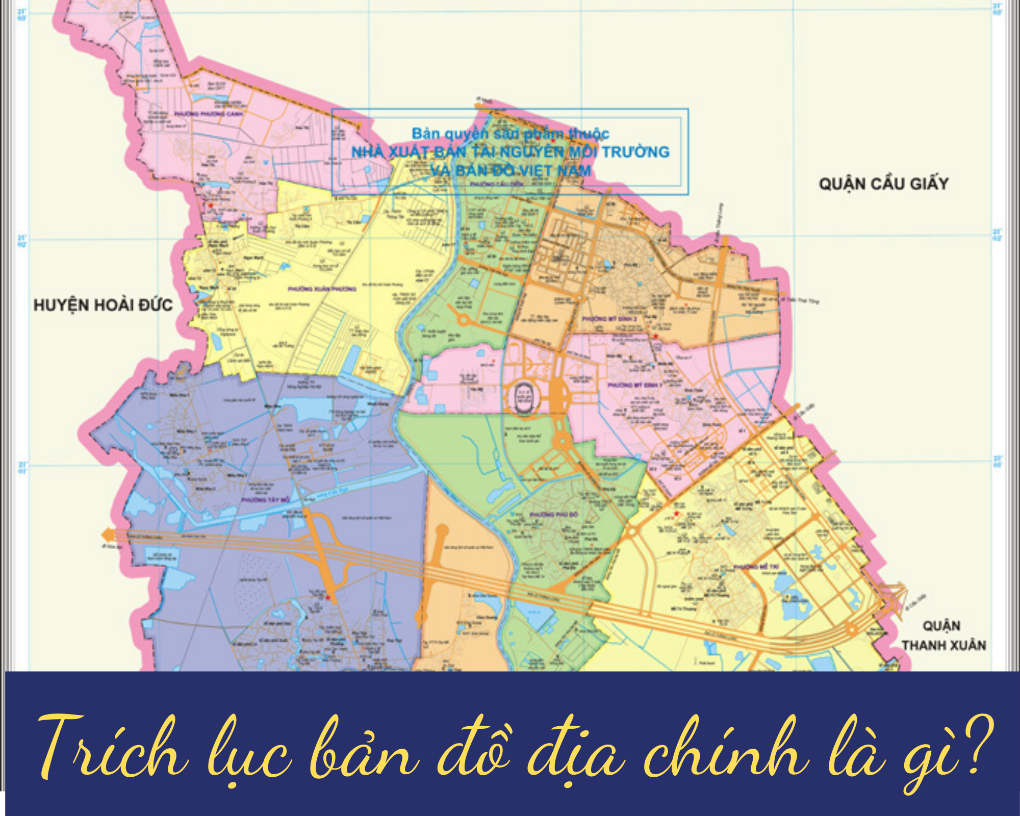 Mẫu trích lục bản đồ địa chính đã được đưa vào sử dụng tại Việt Nam vào năm