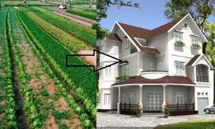 Người dân có được phép xây dựng nhà ở trên đất nông nghiệp không ?