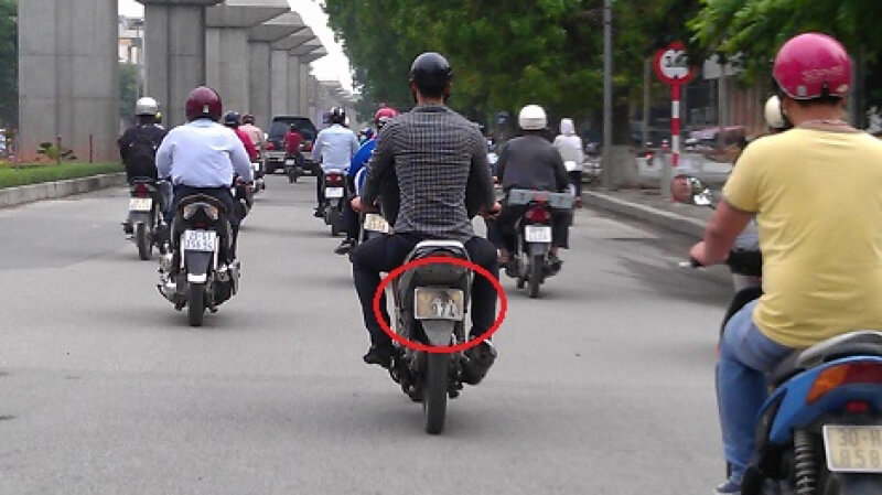 Xe mất biển số có được lưu thông theo quy định pháp luật không?