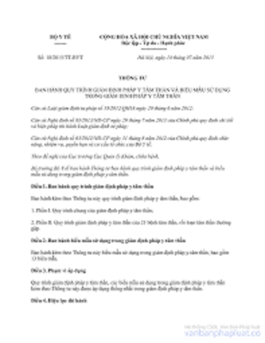 Thông tư 23/2019/TT-BYT được ban hành ngày 28/08/2019