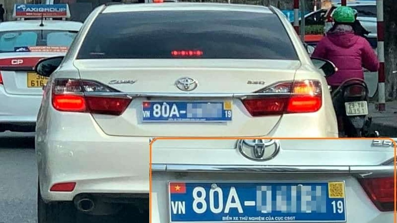 Biển số xe mới sẽ có mã QR code và quốc kỳ?
