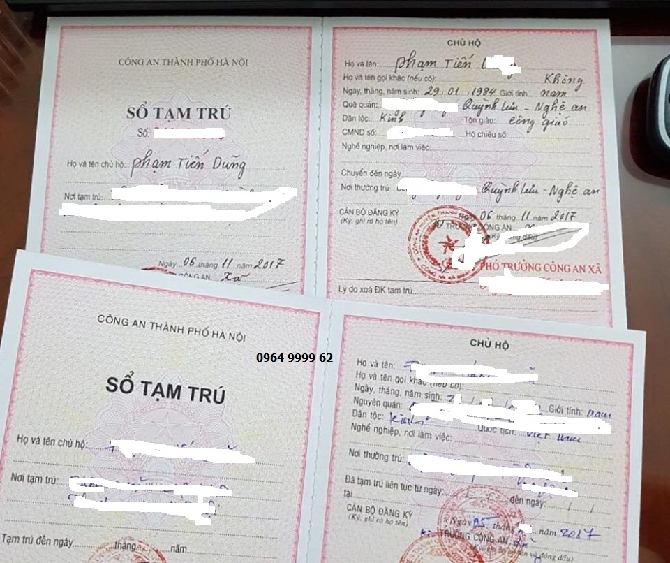 Giấy xác nhận tạm trú có thời hạn bao lâu