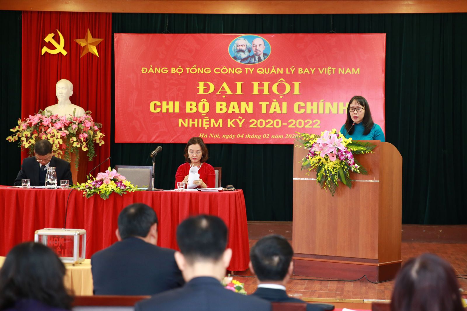 Báo cáo kết quả đại hội chi bộ trực thuộc