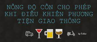 Mức nồng độ cồn cho phép khi tham gia giao thông là bao nhiêu?