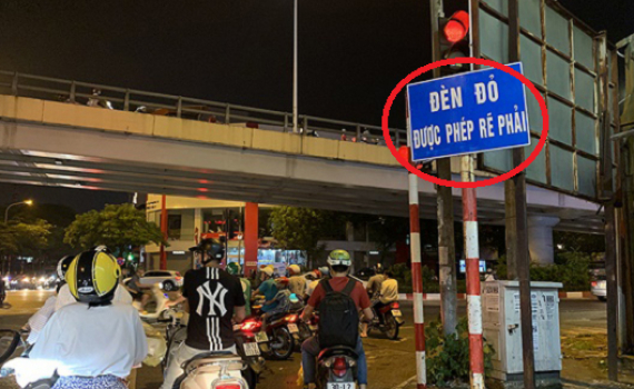 5 trường hợp đèn đỏ được phép rẽ phải theo quy định