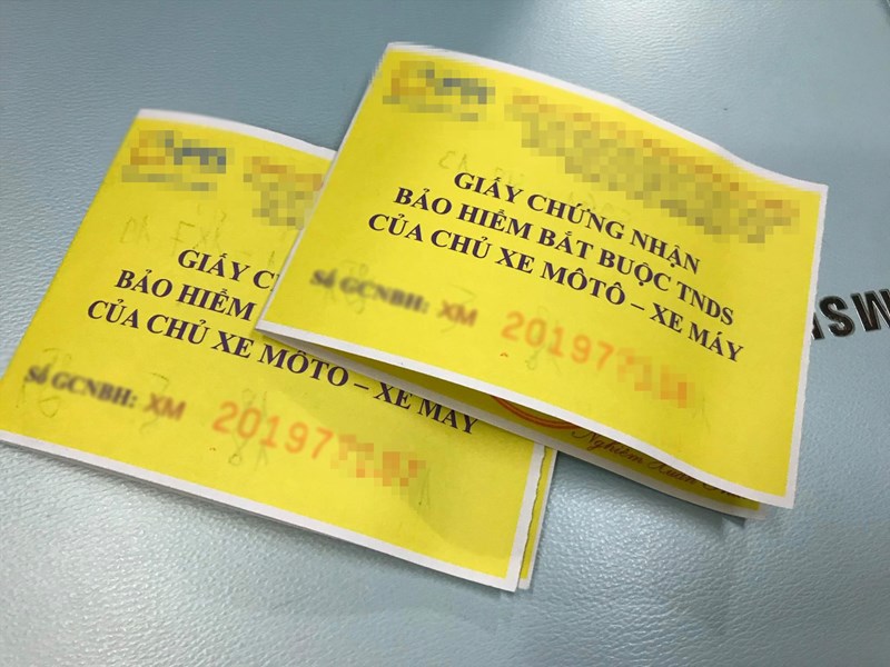 Bảo hiểm xe máy hết hạn phạt bao nhiêu tiền?