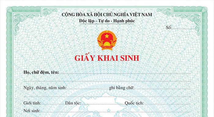 Làm giấy khai sinh bao lâu thì có