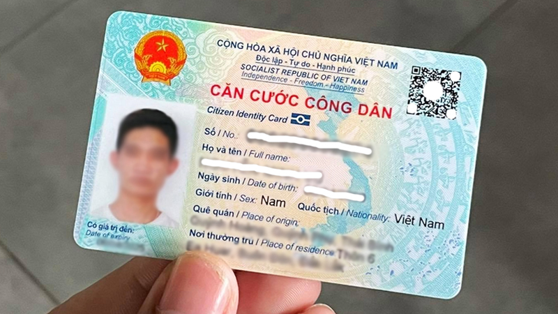 Mẫu tờ khai căn cước công dân gắn chip mới nhất