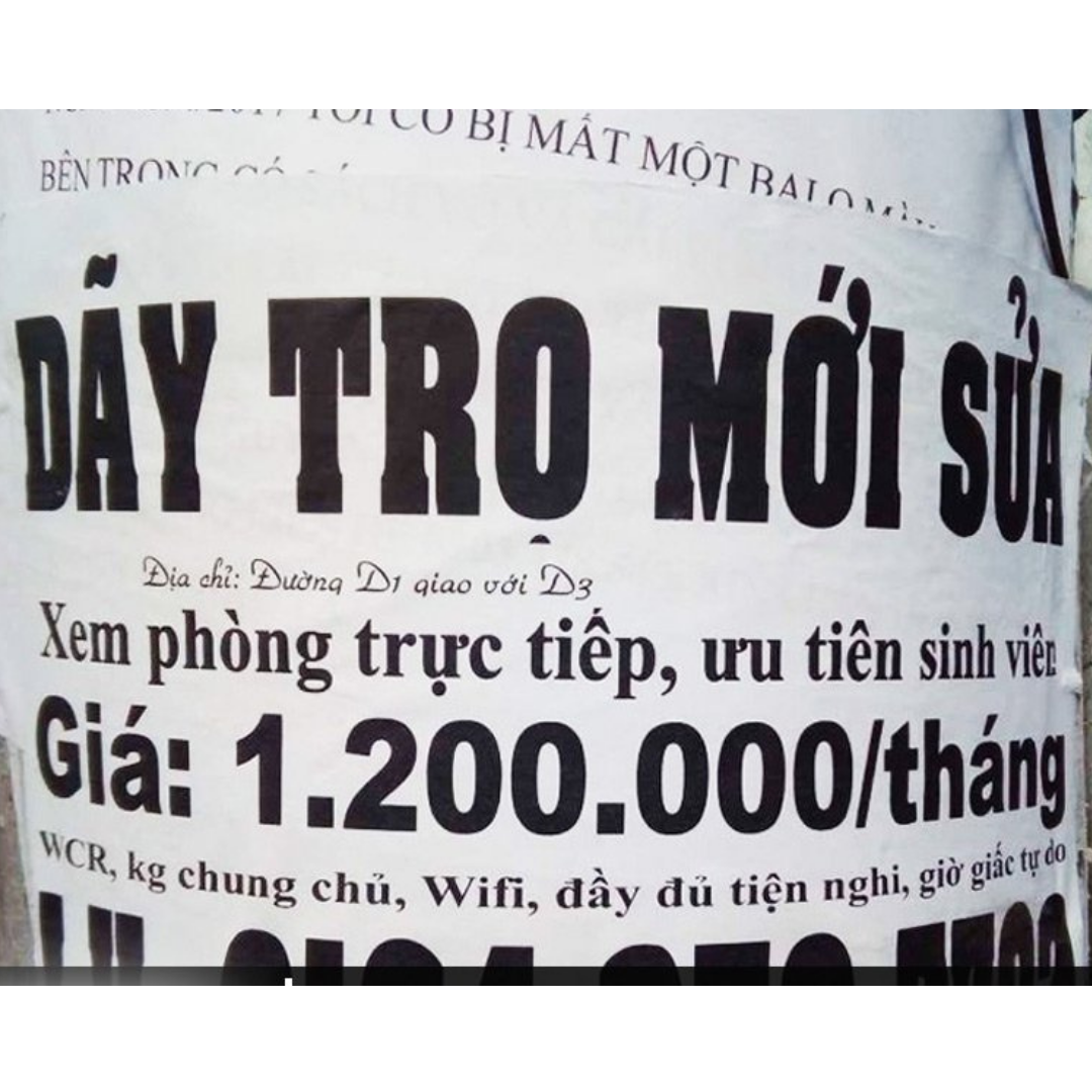 Hợp đồng thuê nhà trọ