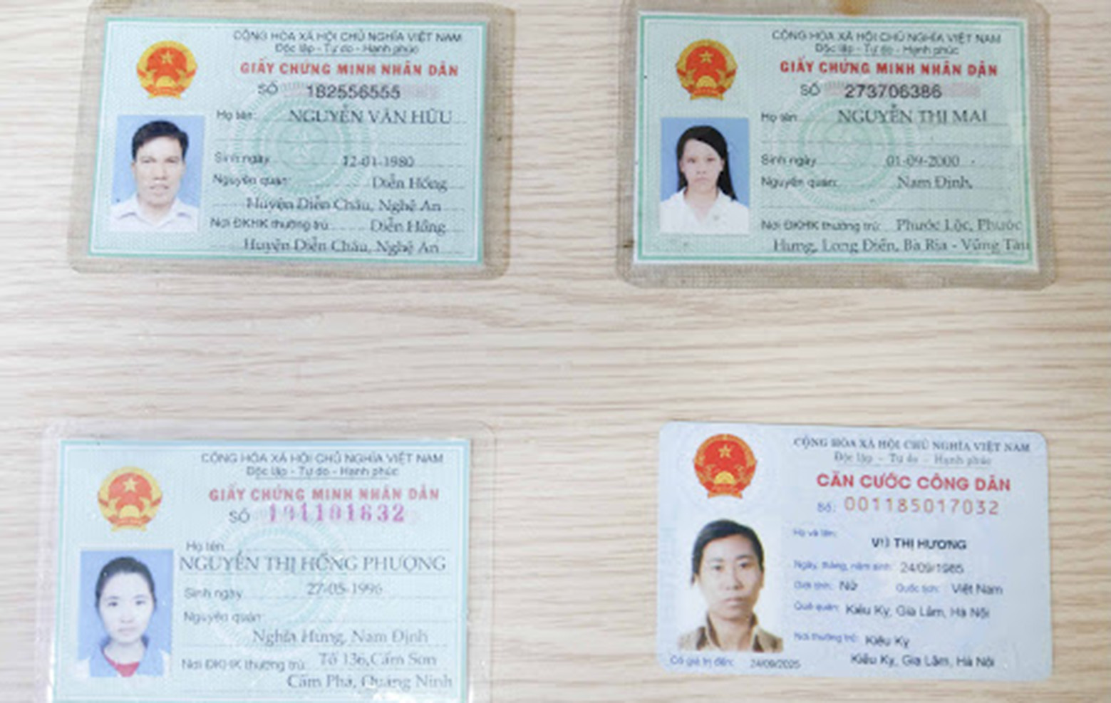 Làm giấy chứng minh nhân dân cần những gì theo quy định?