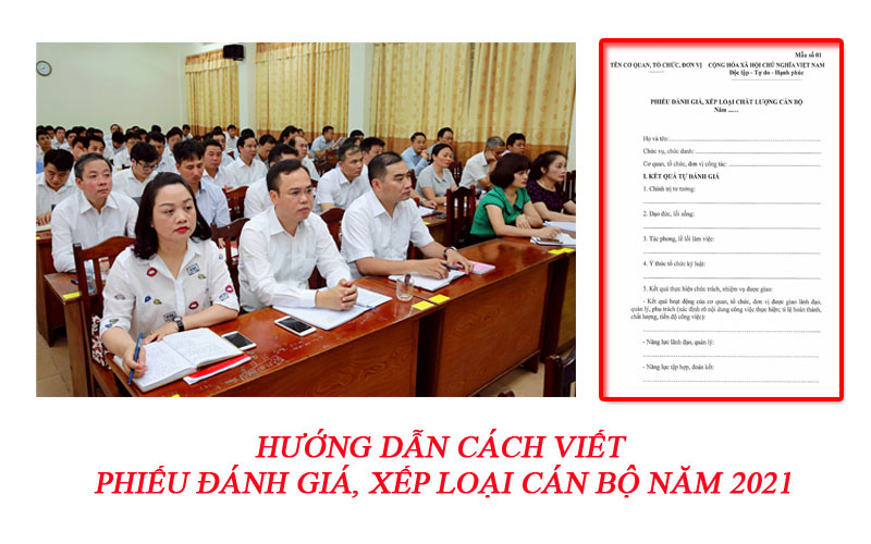 Phiếu đánh giá cán bộ không chuyên trách
