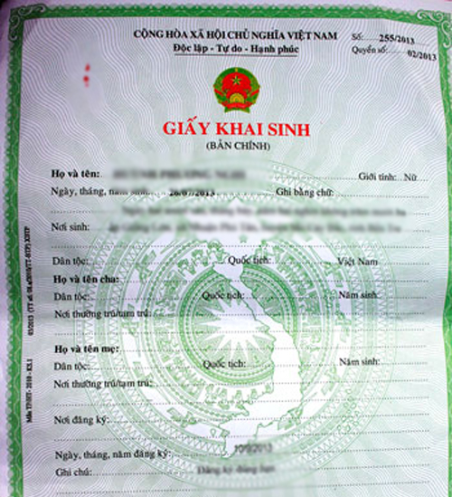 Thay đổi quê quán trong giấy khai sinh thực hiện thế nào