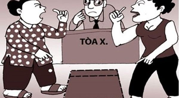 Đơn kiện hàng xóm lấn chiếm đất