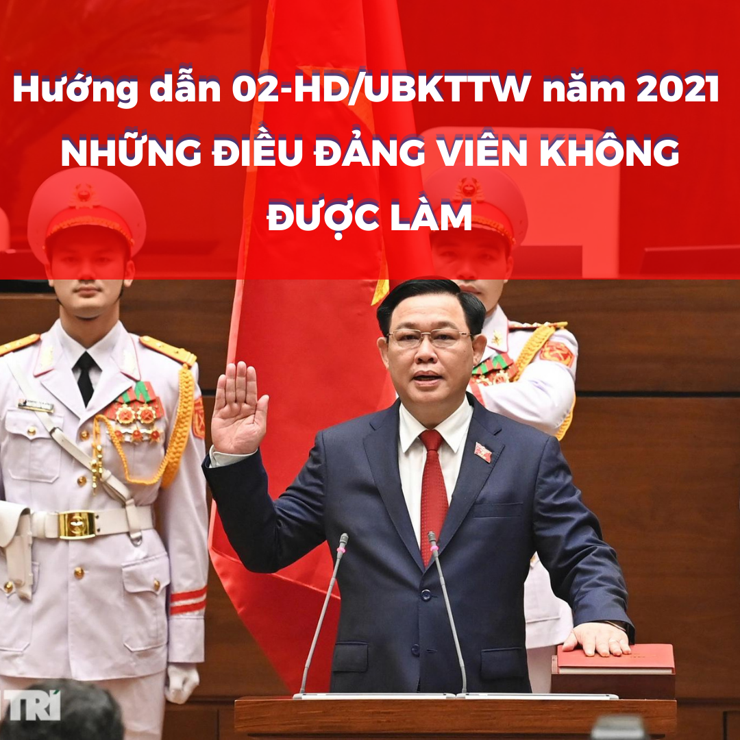 Hướng dẫn 02-HD/UBKTTW năm 2021 có hiệu lực từ bao giờ?