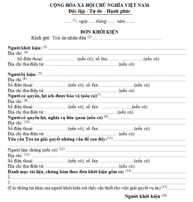 Muốn khởi kiện hành chính nhưng chưa biết làm thế nào? Hãy xem ngay đơn khởi kiện hành chính để có được kiến thức và thông tin cần thiết để giải quyết các vấn đề hành chính liên quan đến quyền và lợi ích cá nhân.