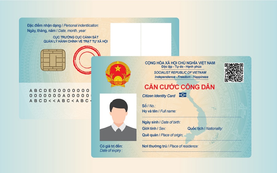 Cách định vị thẻ căn cước công dân năm 2022