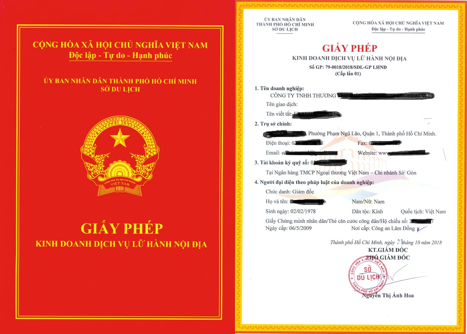 Mẫu đơn đề nghị cấp giấy phép kinh doanh dịch vụ lữ hành nội địa