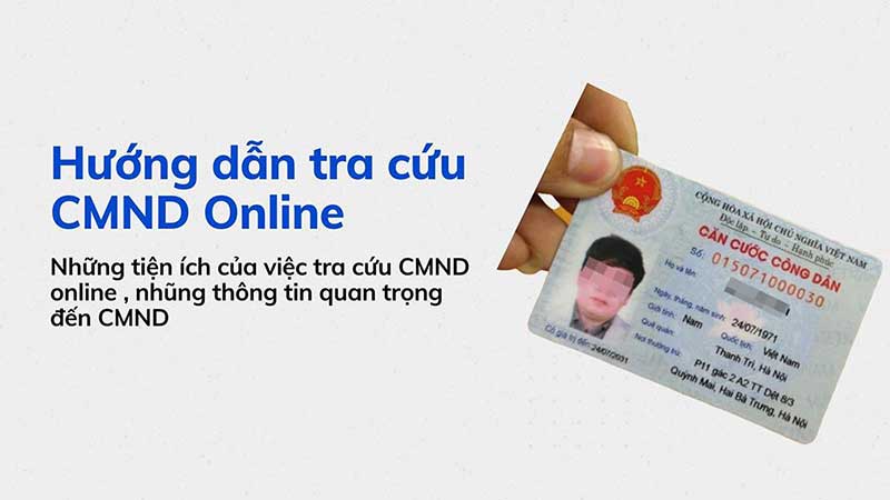 Tra cứu số thẻ căn cước công dân online