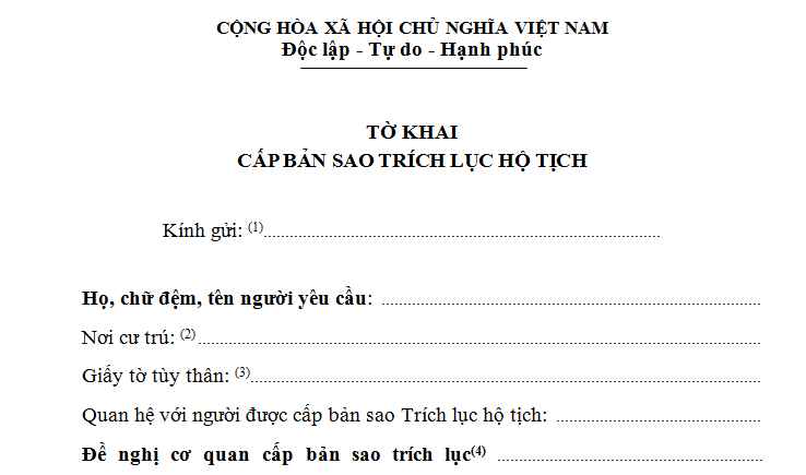 Trích lục hộ tịch ở đâu? Những điều cần biết khi trích lục hộ tịch