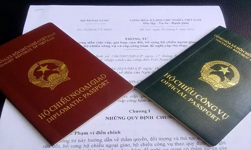 Có cấp hộ chiếu công vụ cho vợ của nhà báo làm việc tại nước ngoài?