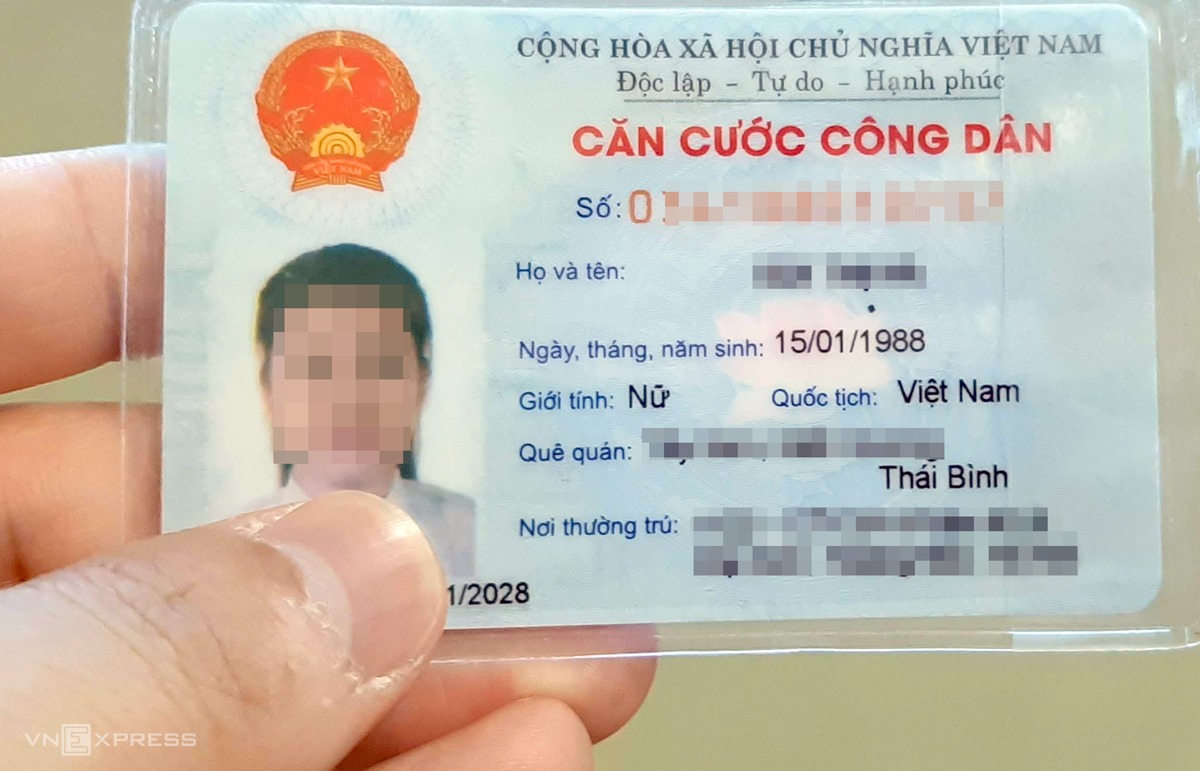 Đơn xin đổi, cấp lại thẻ Căn cước công dân mới