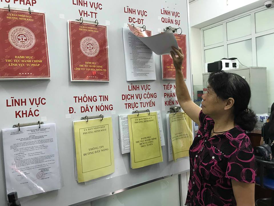 Mẫu biên bản niêm yết công khai mới năm 2022