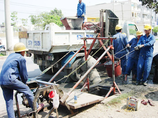 Mẫu hợp đồng dịch vụ thoát nước