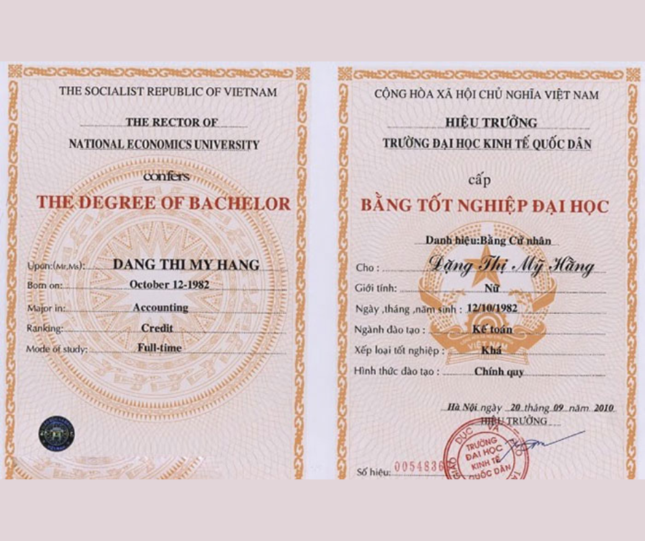 Quy định cấp lại văn bằng chứng chỉ mới năm 2022