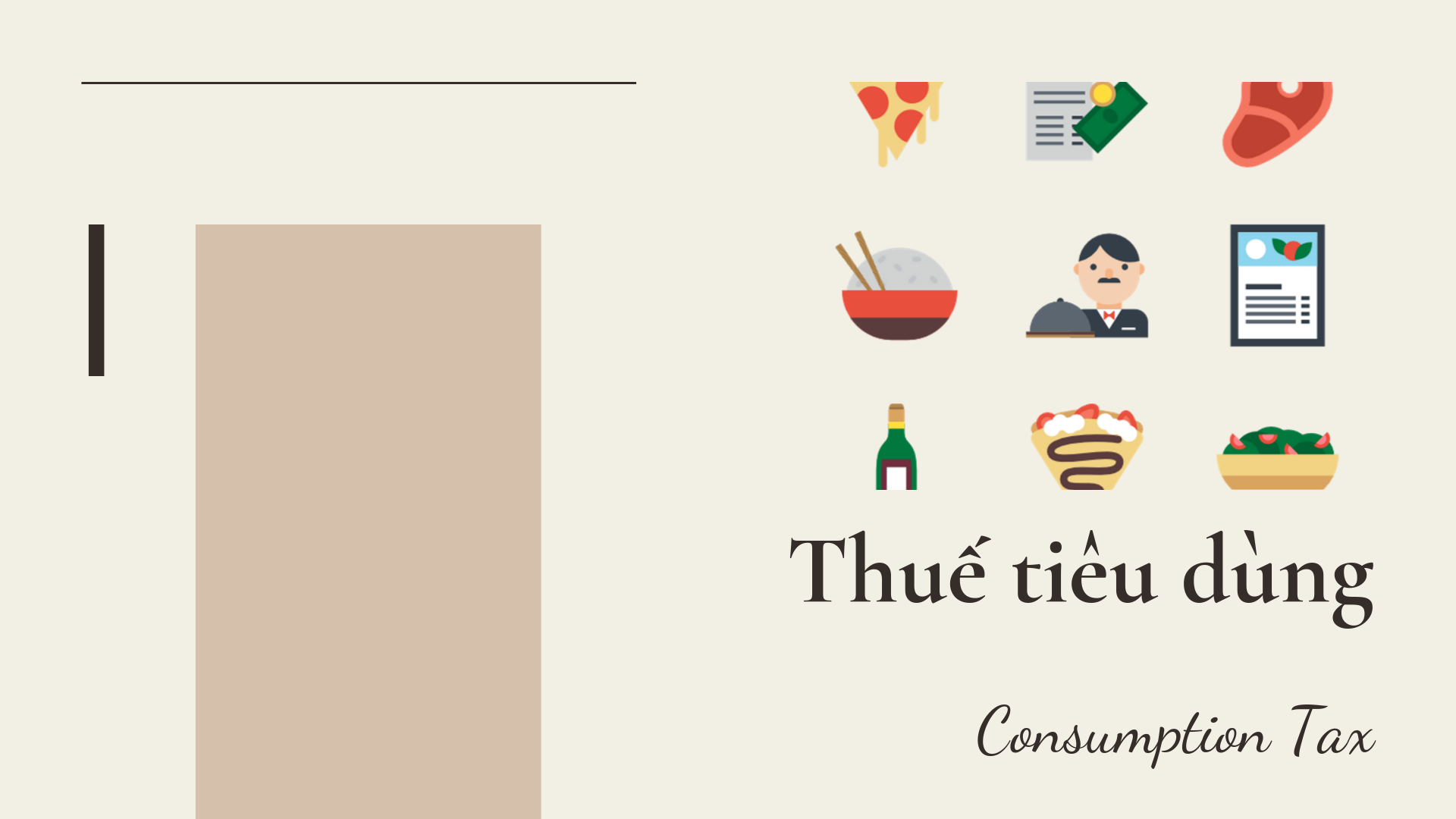 Thuế tiêu dùng bao gồm những loại thuế nào?