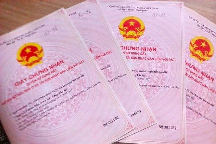 Hồ sơ xin cấp sổ đỏ lần đầu